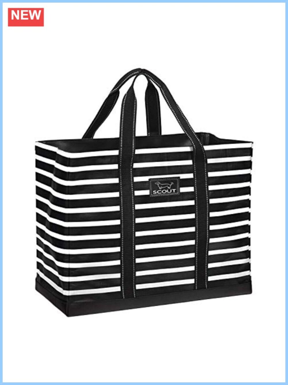 Extra Large Woven Polypropylene Tote Bag Water Resistant Beach Pool
